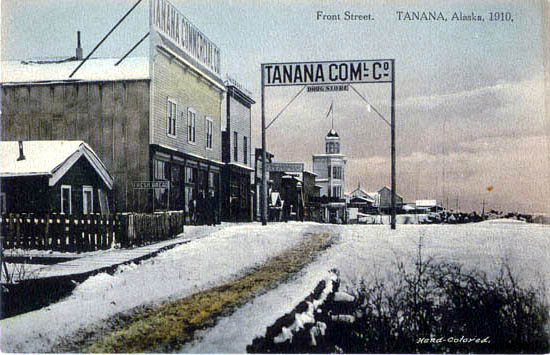  Postcard Tanana Alaska1910