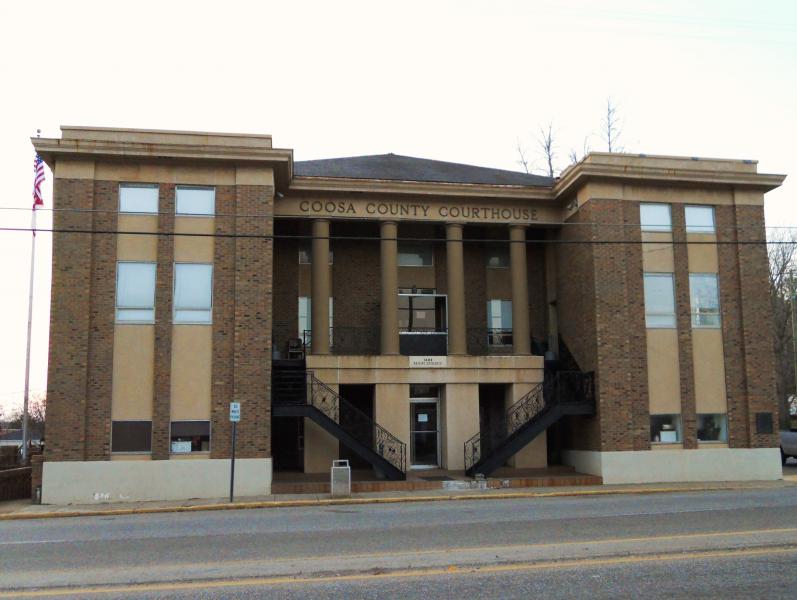  Coosa County Alabama Courthouse