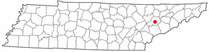  T N Map-doton- Knoxville