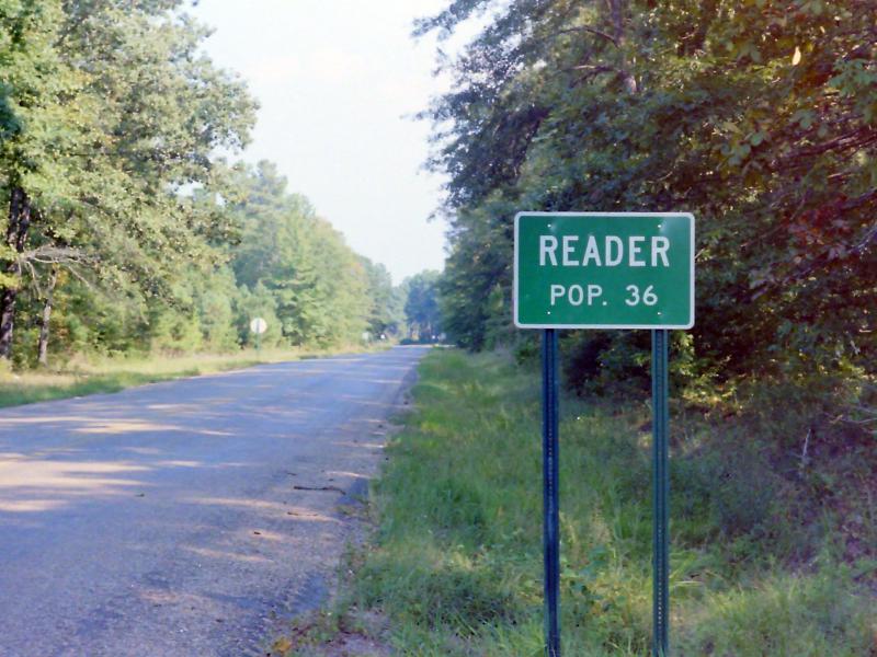  Reader arkansas sign