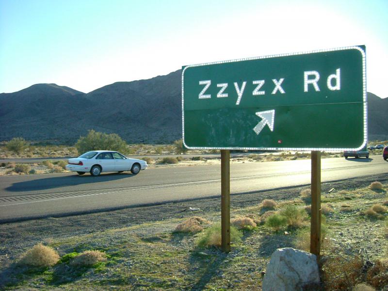  Zzyzx road
