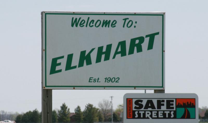  Elkhart Iowa 20090503 Sign