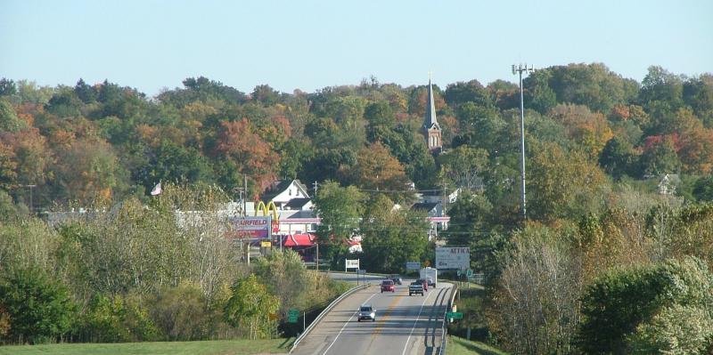  Attica Indiana from the west