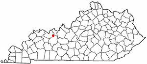  K Y Map-doton- Whitesville