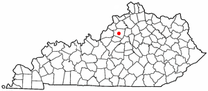  K Y Map-doton- Shelbyville
