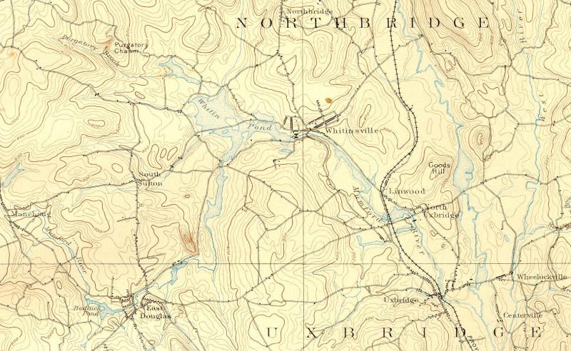  Mumford River ( Massachusetts) map
