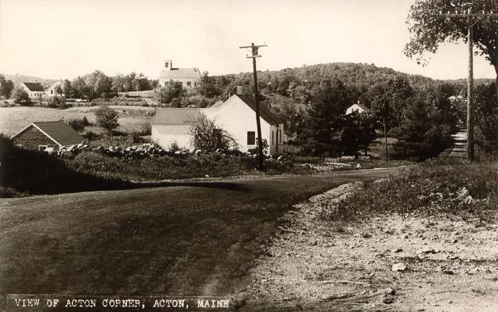  View of Acton Corner, Acton, M E