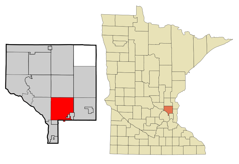 Anoka Cnty Minnesota Incorporated and Unincorporated areas Blaine Highlighted copy
