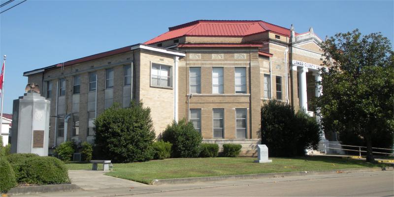  Current Lamar County Courthouse