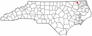  N C Map-doton- Gatesville