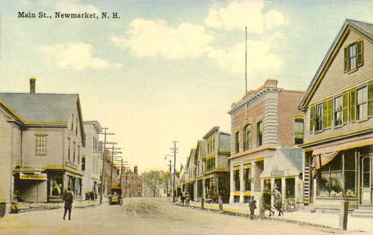  View of Main Street, Newmarket, N H