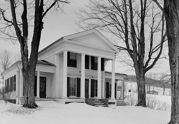  Cyrus Gates House, Old Nanticoke Road, Maine vicinity ( Broome County, New York)