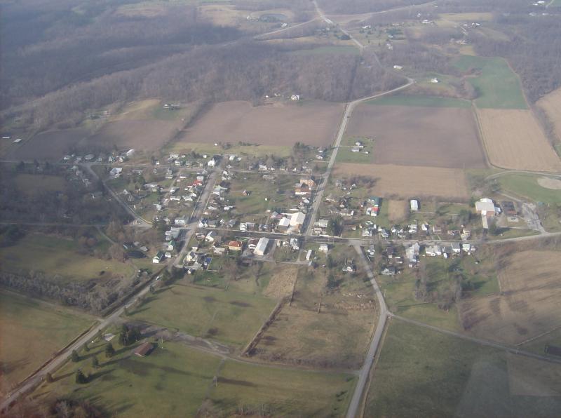 Aerial Zanesfield Ohio