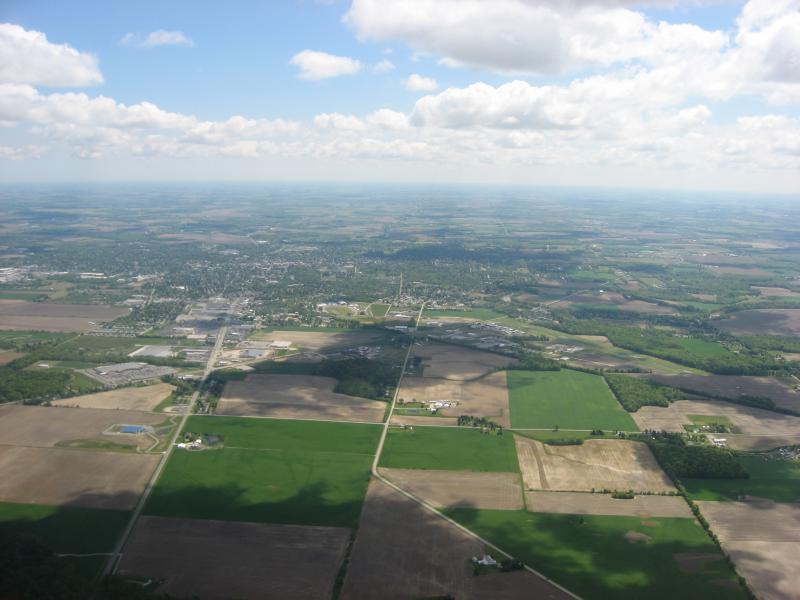  City of Tiffin from the air