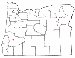  O R Map-doton- Roseburg North