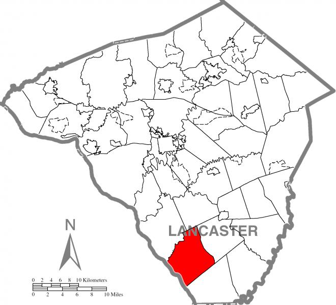  Drumore Township, Lancaster County Highlighted