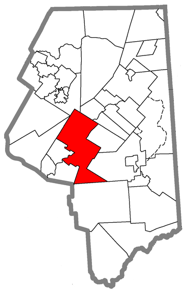  Map of Scranton, Lackawanna County, Pennsylvania Highlighted-2011-25-02