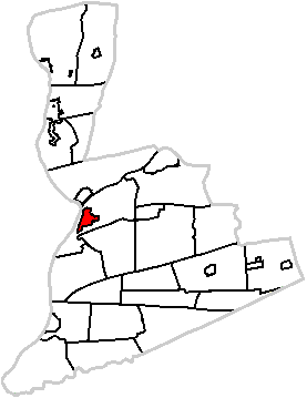  Map of Northumberland County Pennsylvania Highlighting Sunbury