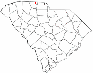  S C Map-doton- Blacksburg