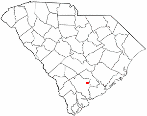  S C Map-doton- Cottageville