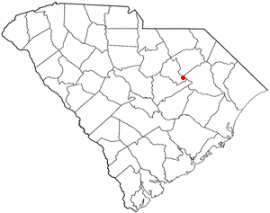  S C Map-doton- Lynchburg