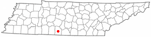  T N Map-doton- Pulaski