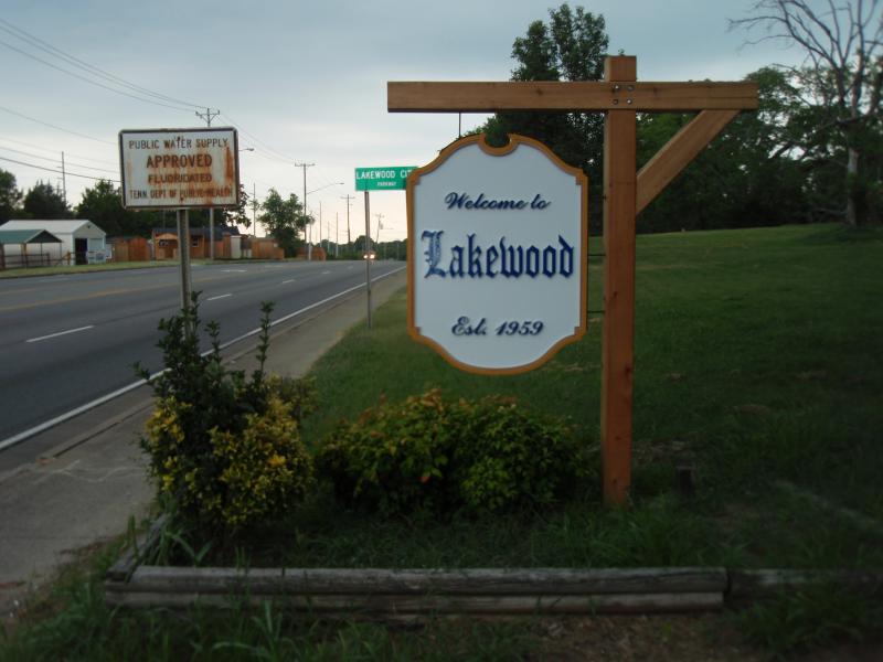  Lakewood tennessee sign