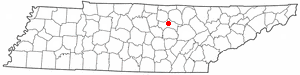  T N Map-doton- Cookeville