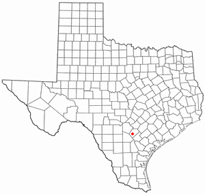  T X Map-doton- Floresville