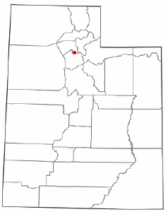  U T Map-doton- North Salt Lake