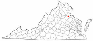 V A Map-doton- Fredericksburg