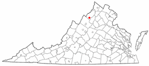  V A Map-doton- Mount Jackson