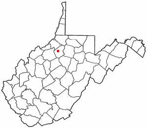  W V Map-doton- West Union