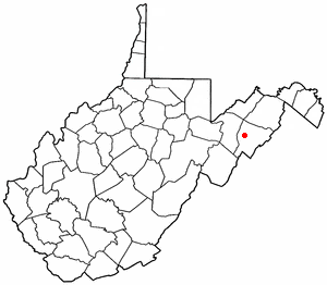  W V Map-doton- Moorefield