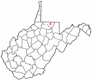  W V Map-doton- Granville